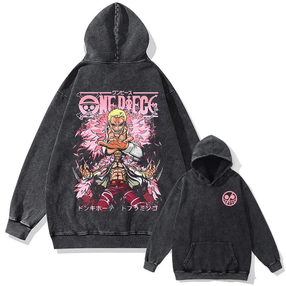 String Master Doflamingo 2 Sided Vintage Hoodie