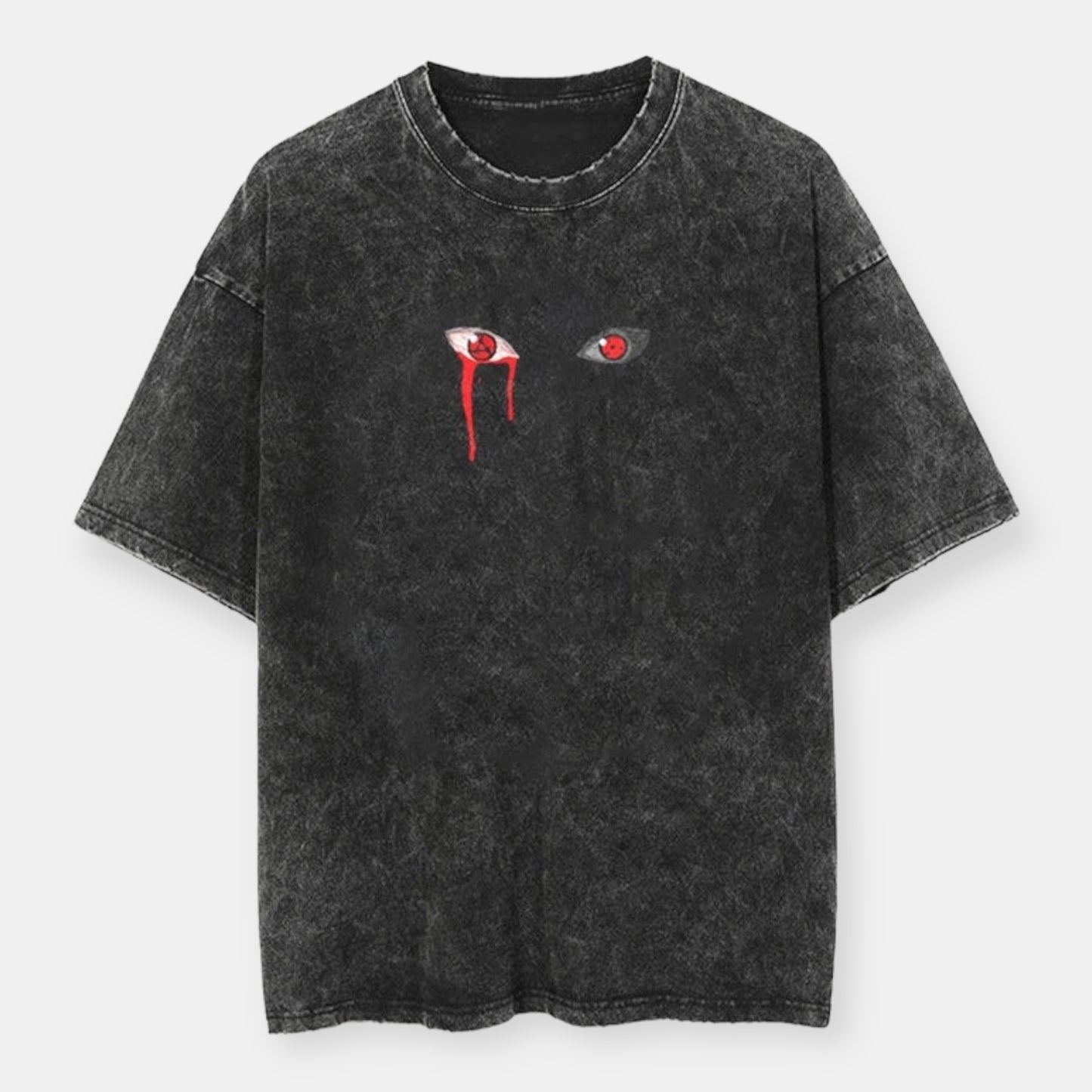 Uchiha Clan 2 Sided Vintage Oversize T-Shirt