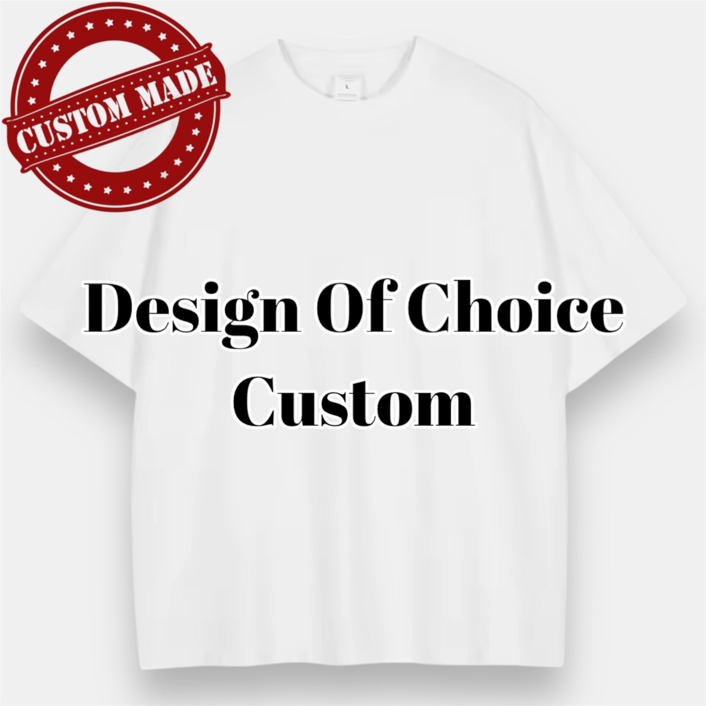 Any Custom Design Of Choice Retro Simple T-Shirt