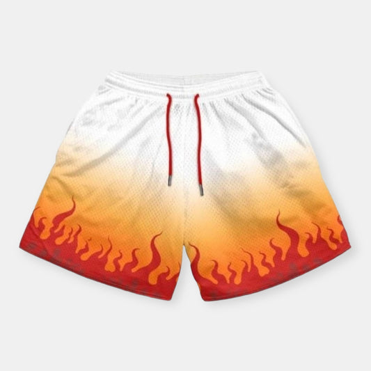 Fire Breathing Rengoku Shorts