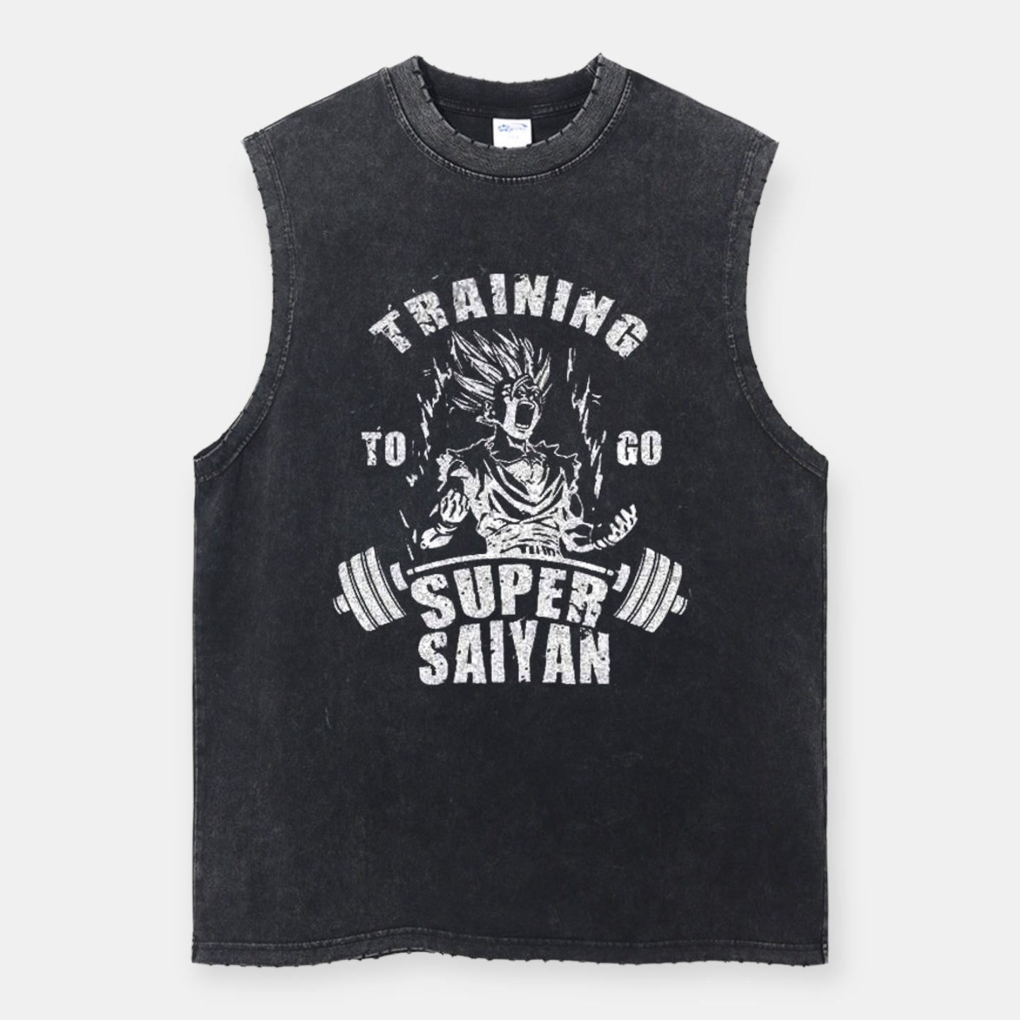 Training To Go Super Sayain Tank Top