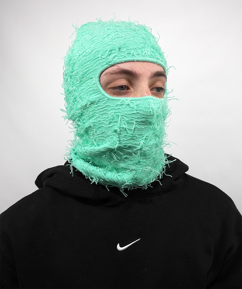 Distressed Balaclava Ski Mask