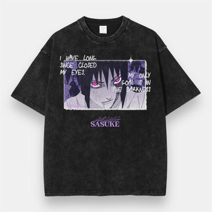 Rogue Shinobi Sasuke Vintage Oversize T-Shirt