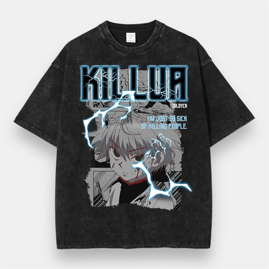 Godspeed Killua Vintage Oversize T-Shirt