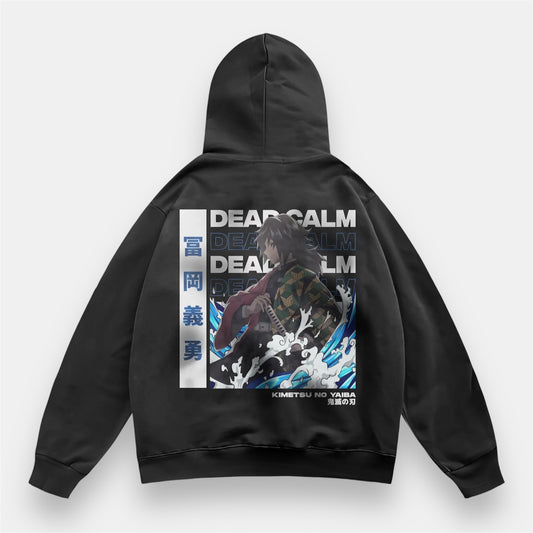 Tomioka Dead Calm 2 Sided Retro Hoodie