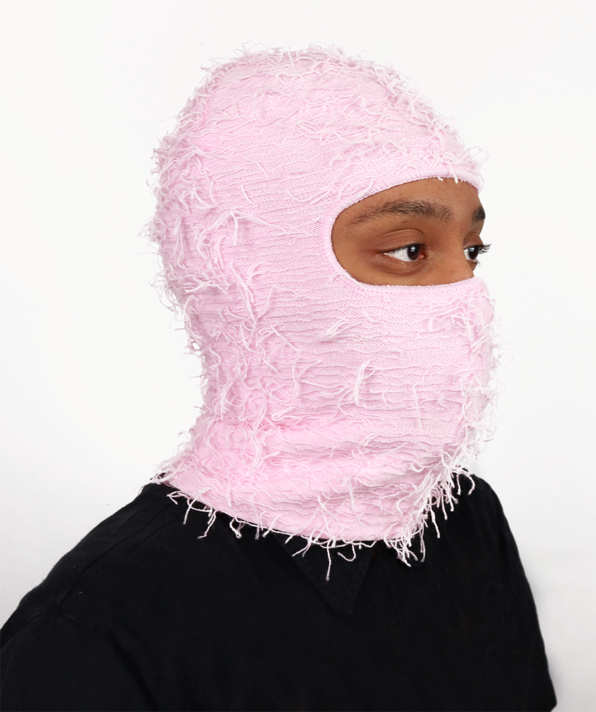 Distressed Balaclava Ski Mask