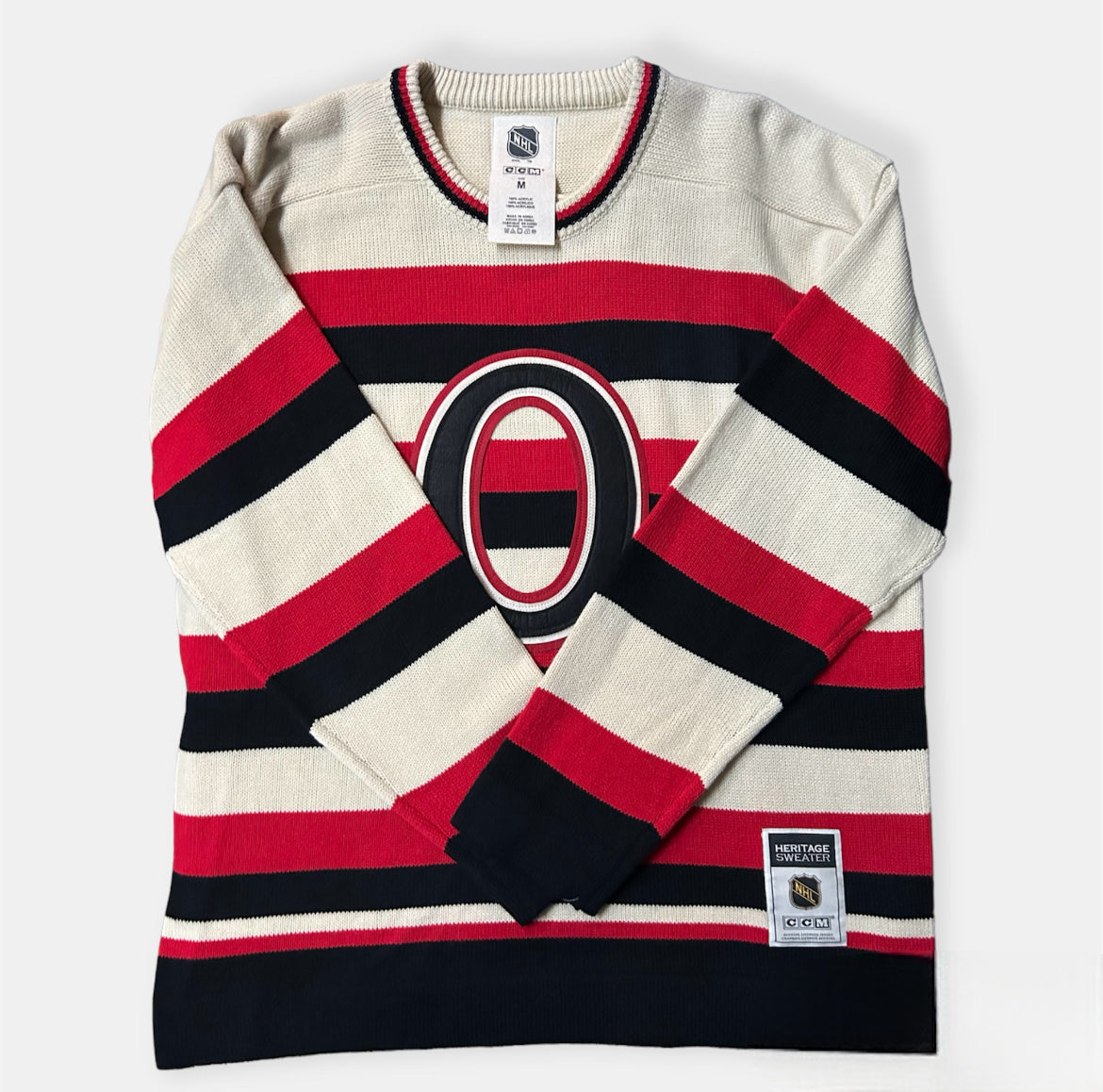 Wool Ottawa Senators Jersey