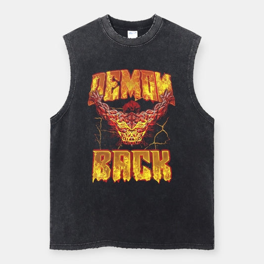 Baki Demon Back Tank Top