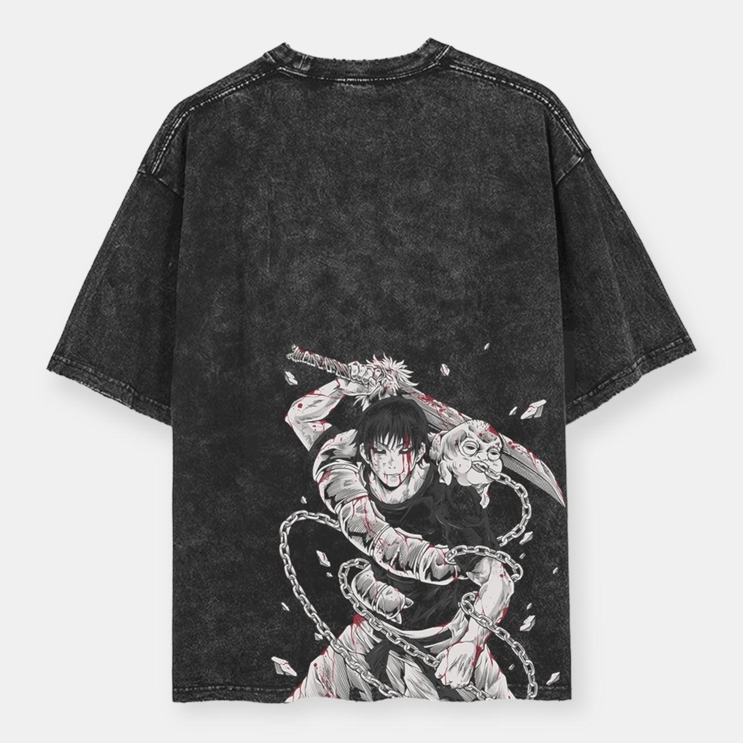 Toji Final Wrath 2 Sided Vintage Oversize T-Shirt