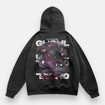 Kaneki The One Eyed King 2 Sided Retro Hoodie