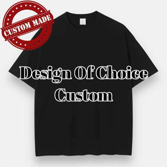 Any Custom Design Of Choice Retro Simple T-Shirt