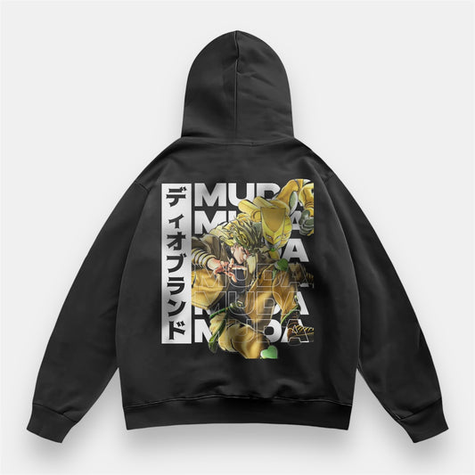 Dio The World 2 Sided Retro Hoodie