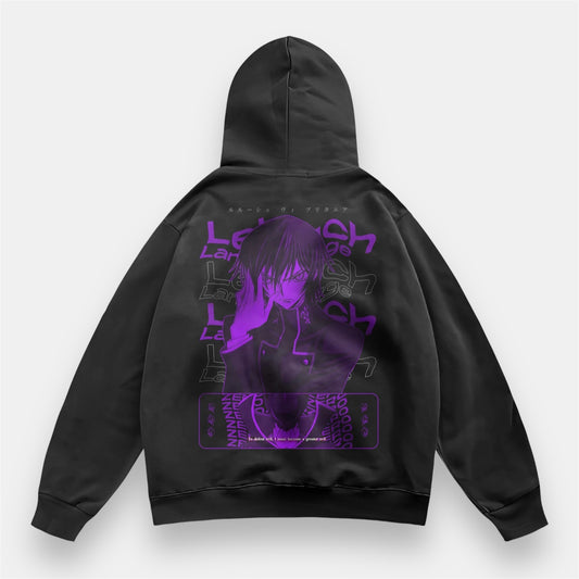 Lelouch’s Geass 2 Sided Retro Hoodie