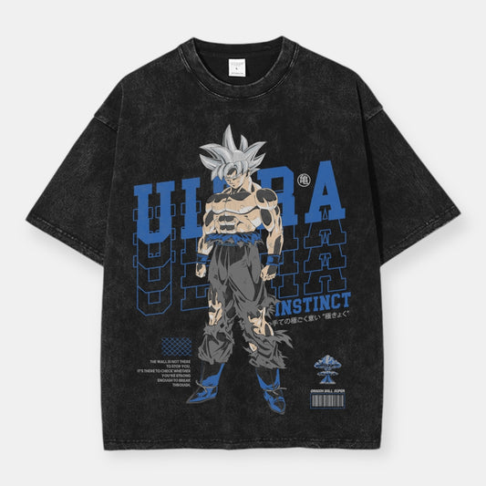 Ultra Instinct Goku Vintage Oversize T-Shirt