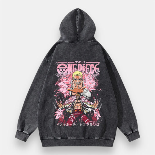 String Master Doflamingo 2 Sided Vintage Hoodie