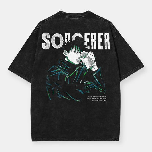 The Ten Shadows Sorcerer 2 Sided Vintage Oversize T-Shirt