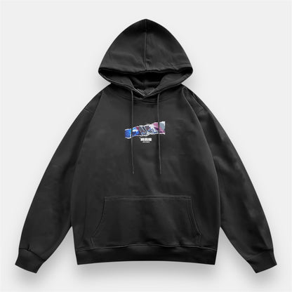 Akaza Upper Moon Fury 2 Sided Retro Hoodie