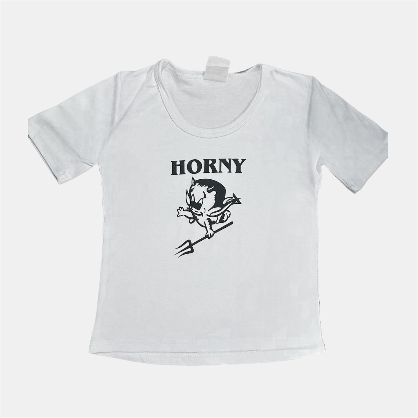 Horn Little Demon Baby Tee