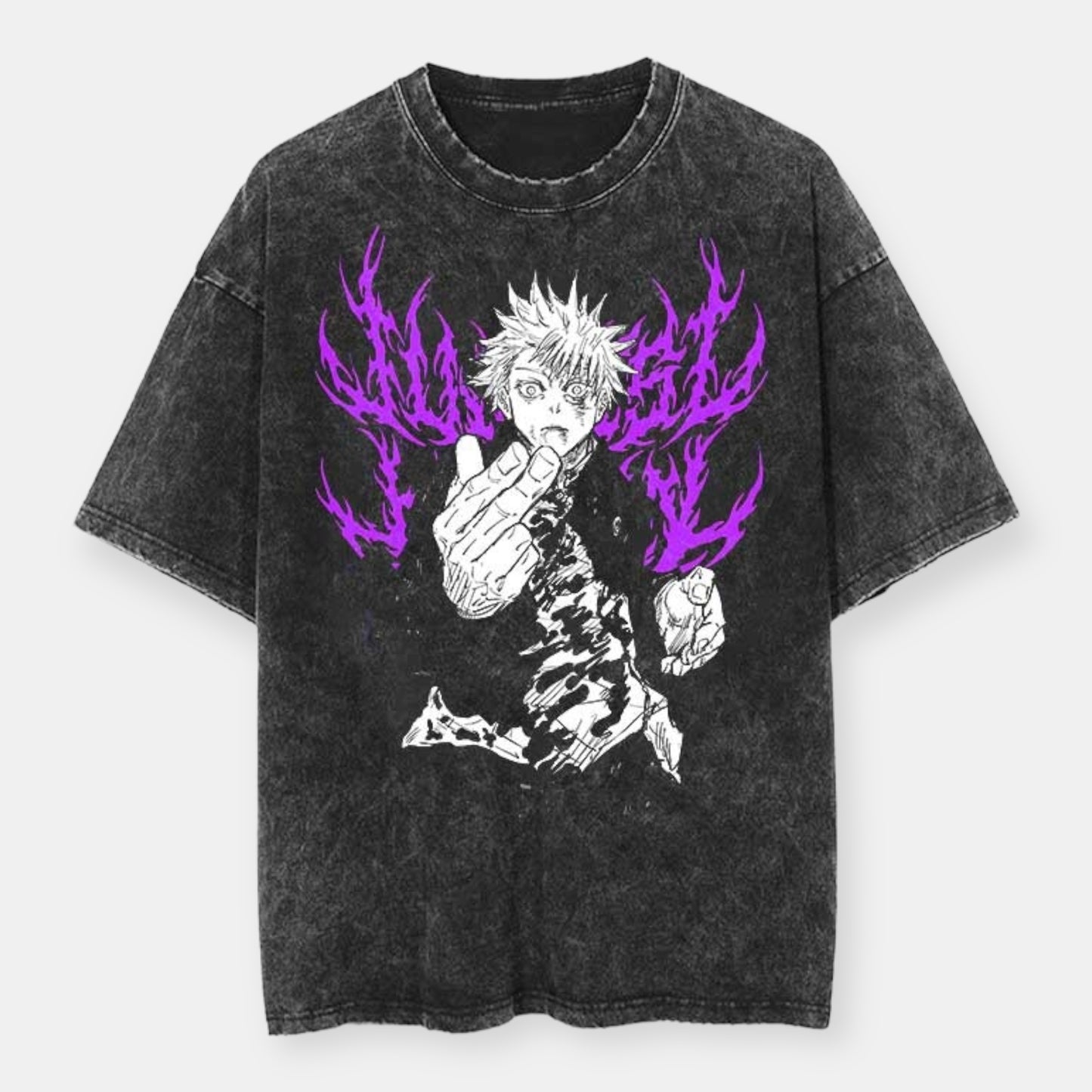 Hollow Purple Gojo Revenge Vintage Oversize T-Shirt