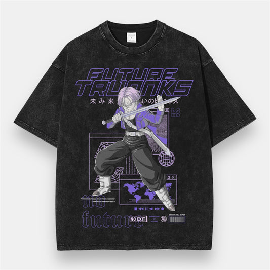 Time Traveler’s Blade Trunks Vintage Oversize T-Shirt