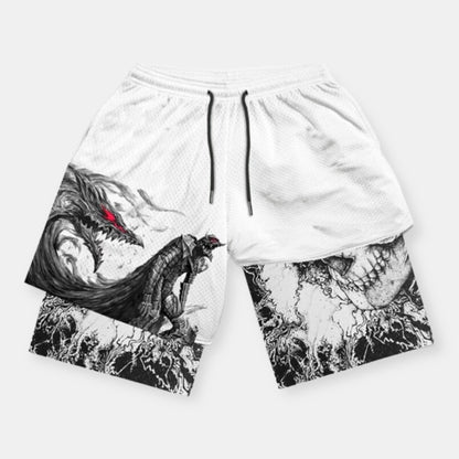 Berserker Revenge 2 in 1 Performance Shorts