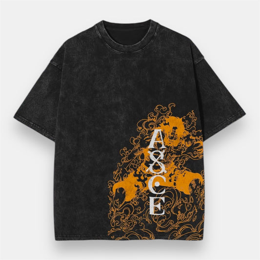 Portgas D. Ace Legacy Vintage Oversize T-Shirt