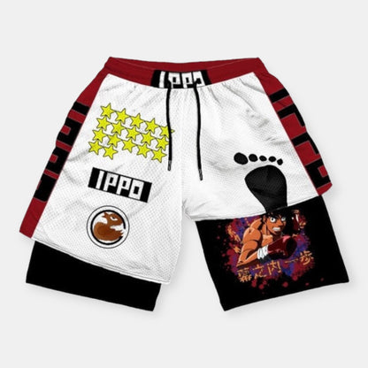 Hajime No Ippo Training 2 in 1 Performance Shorts