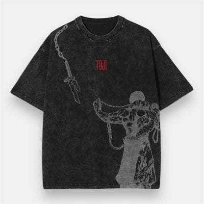 Fushiguro Toji Final Stand Vintage Oversize T-Shirt