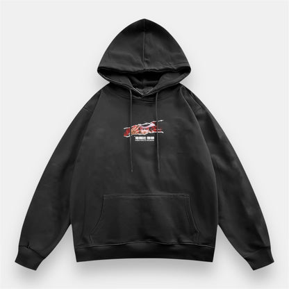 Muzan Lord Of Demons 2 Sided Retro Hoodie