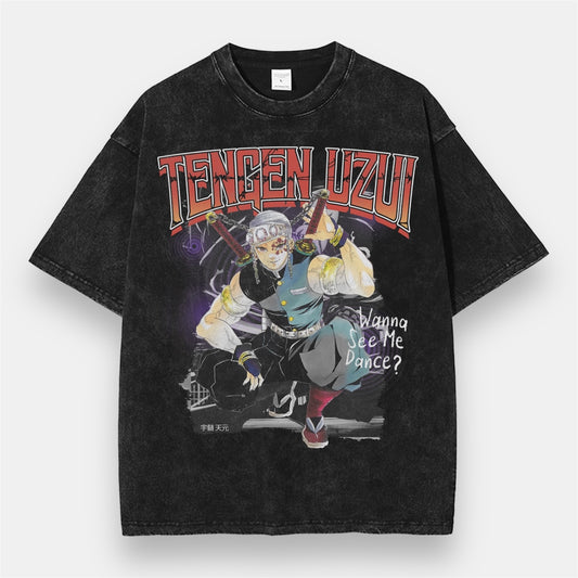 God Of Flashiness Tengen Vintage Oversize T-Shirt