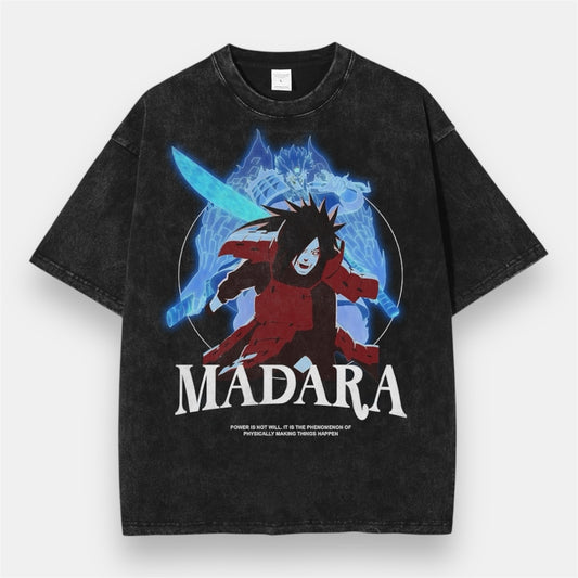 Infinite Tsukuyomi Madara Vintage Oversize T-Shirt