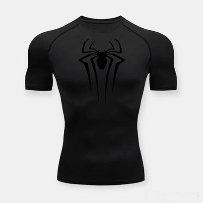 Black Spider Compression Shirt