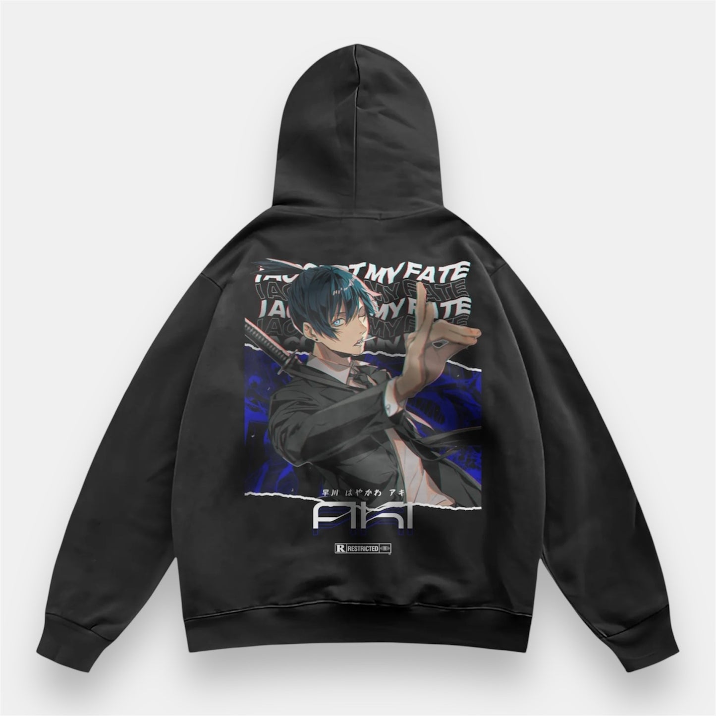 Aki Devil’s Bane 2 Sided Retro Hoodie