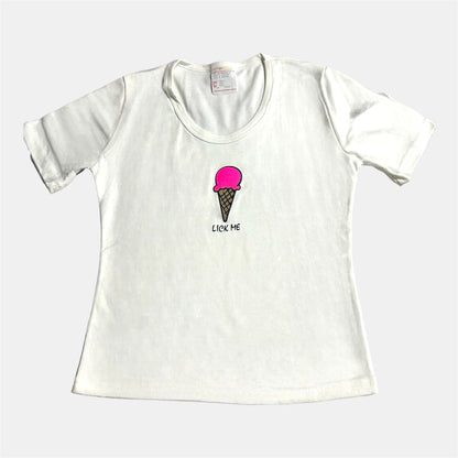 Vintage Lick Ice Cream Baby Tee