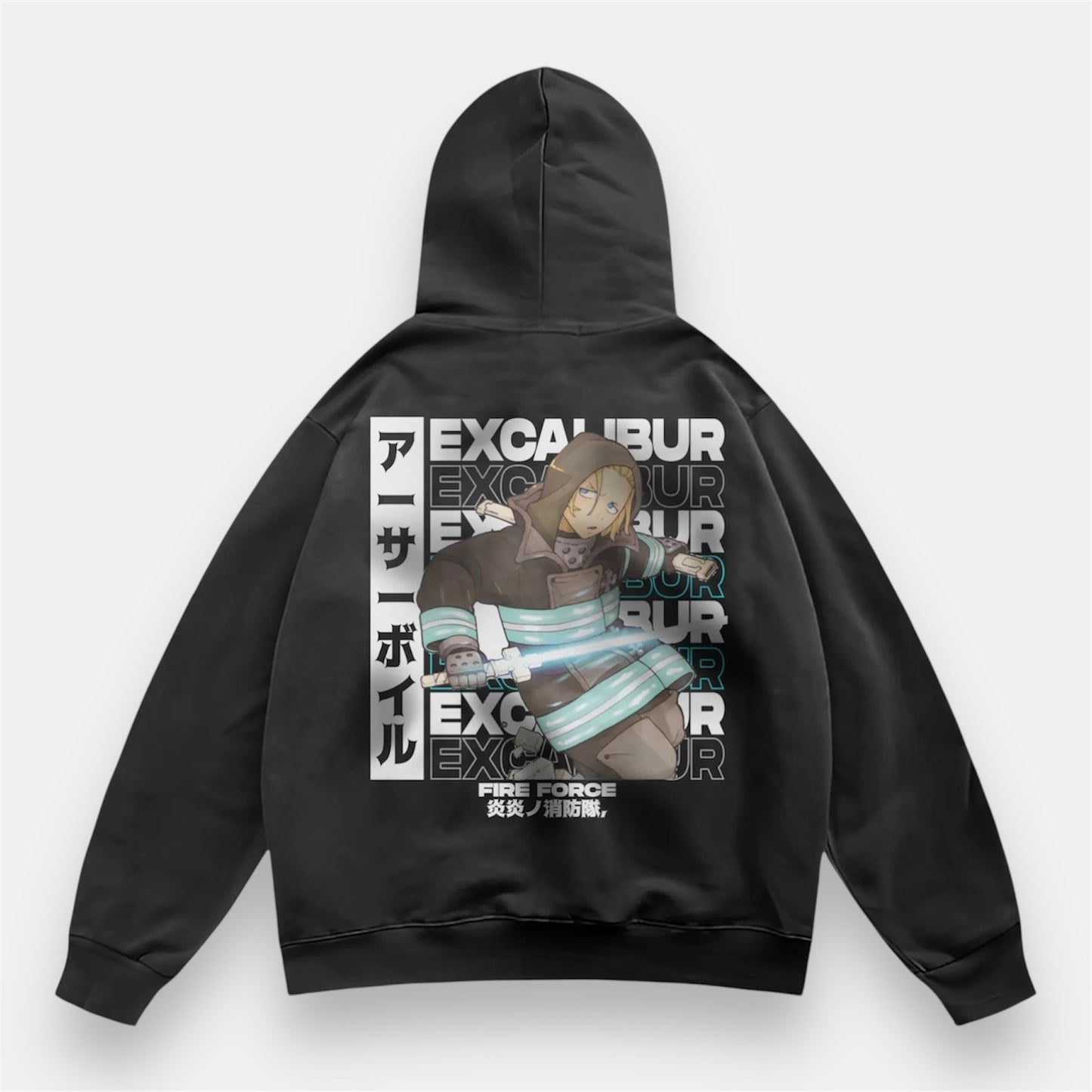 Arthur Excalibur 2 Sided Retro Hoodie