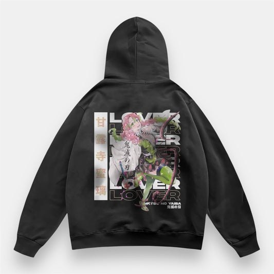 Mitsuri Love Breathing 2 Sided Retro Hoodie