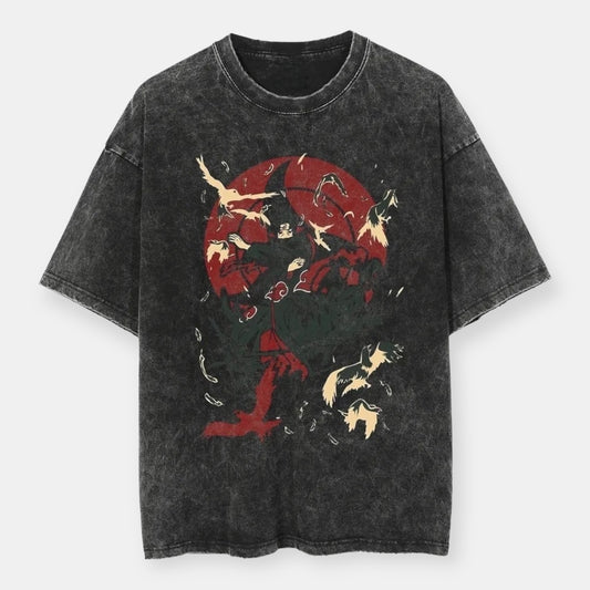 Itachi Uchiha Vintage Oversize T-Shirt