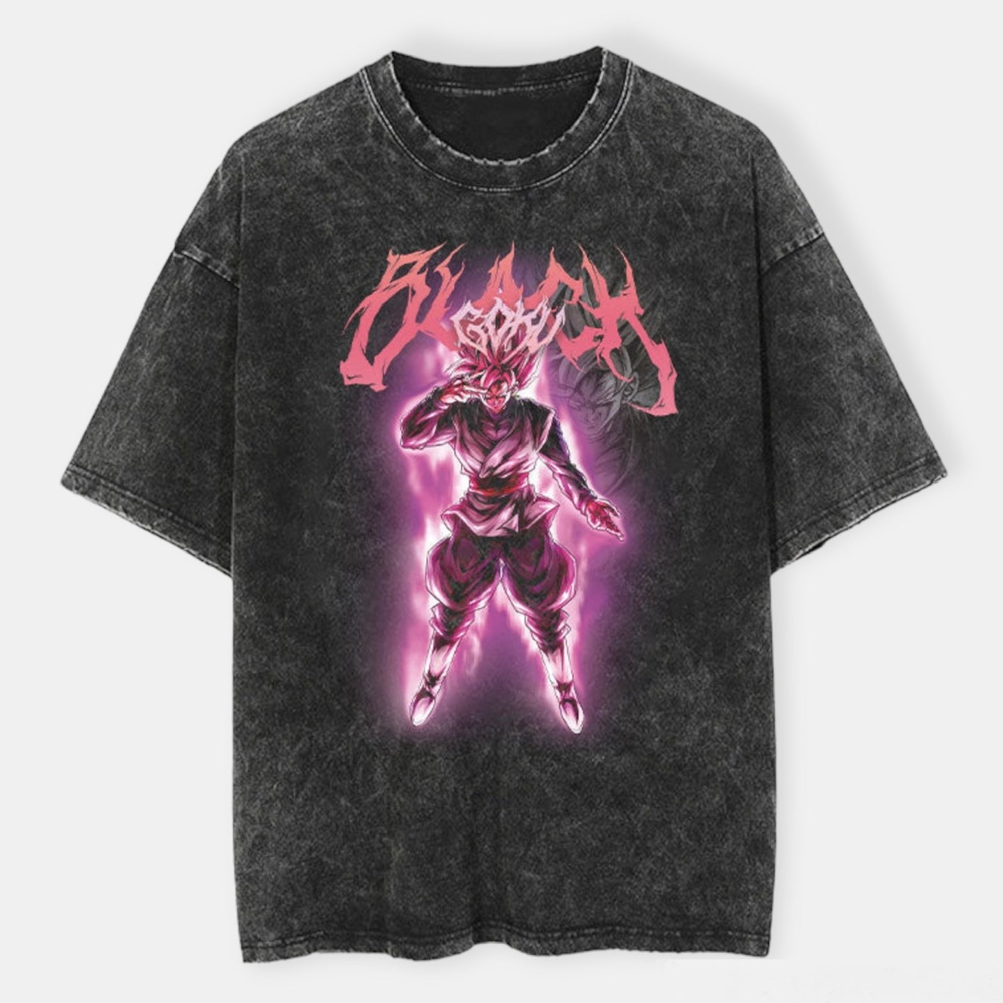 Goku Black Supreme Power Vintage Oversize T-Shirt