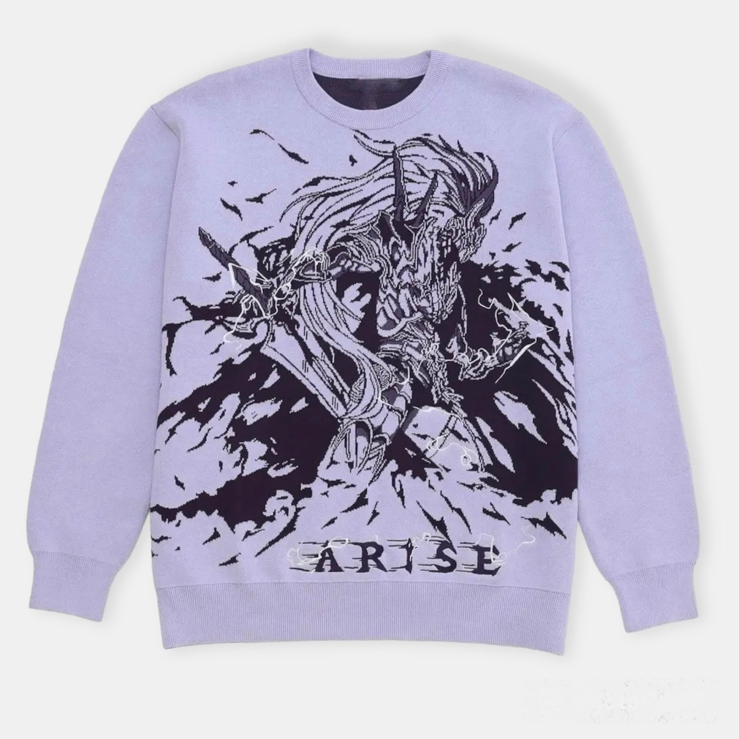 Solo Arise Knit Purple Sweater