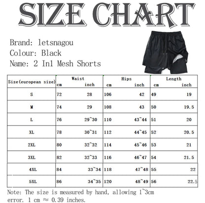 Rengoku 2 in 1 Performance Shorts