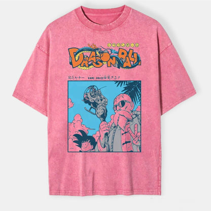 Master Roshi Vintage Oversize T-Shirt