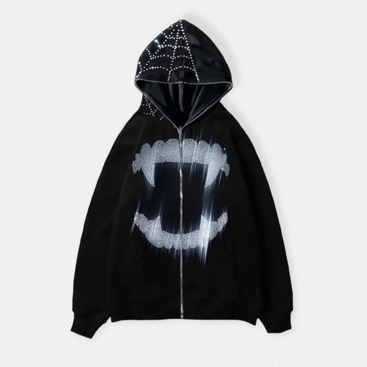 Vamp Flashy Black Hoodie