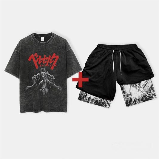 LIMITED TIME OFFER Berserk T-Shirt + Shorts Combo Deal