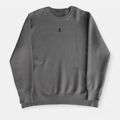 Berserk Egg Of Behelit Knit Grey Sweater