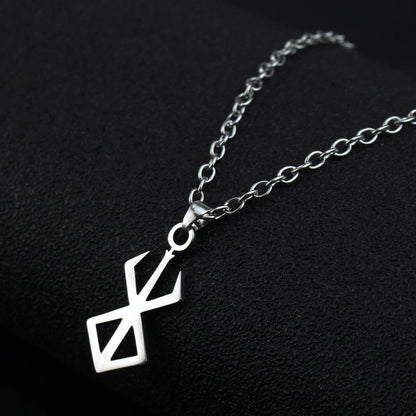 Berserk Brand Silver Necklace