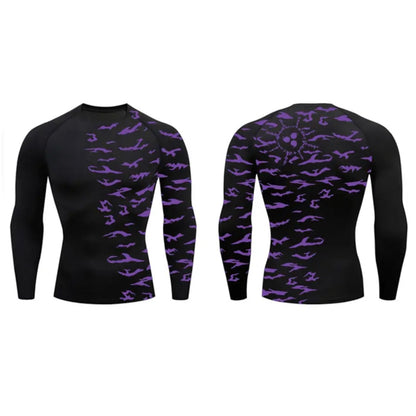 Orochimaru Curse Marks Compression Shirt