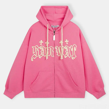 Sarwat Pink Hoodie