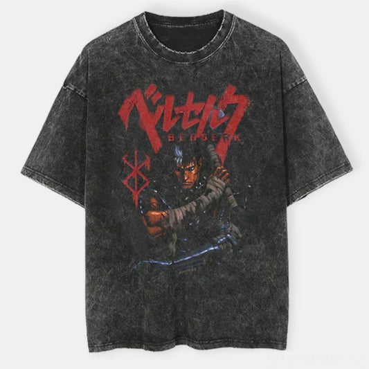 Berserk Guts Vintage Oversize T-Shirt