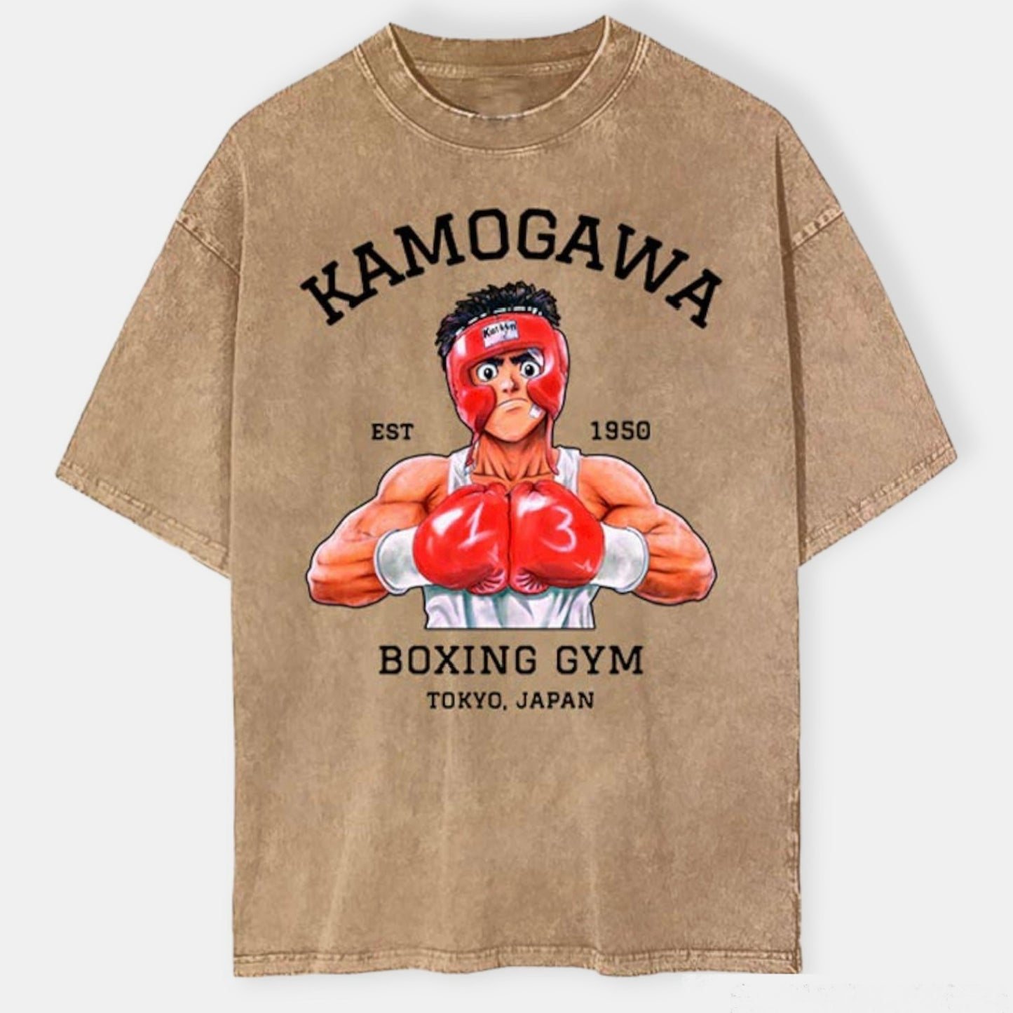 Hajime No Ippo Vintage Oversize T-Shirt