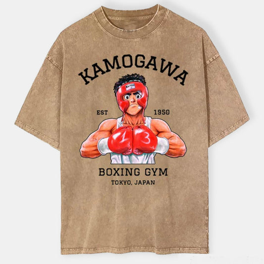 Hajime No Ippo Vintage Oversize T-Shirt